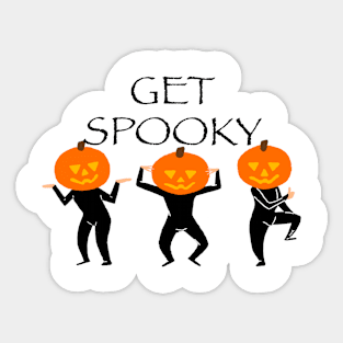 Get Spooky Sticker